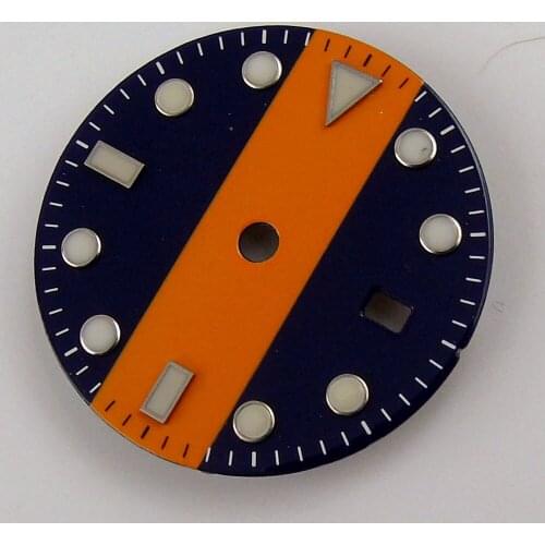 28.5mm Sterile Watch Dial Watch Date Window Fit For Miyota 8215 821A 8205 Movement