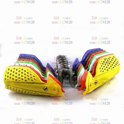 7 colors Universal Motorcycle Hand Guards Handguards Protector For IRBIS TTR CRF YZF WRF KXF KTM Enduro Motocross ATV QUAD