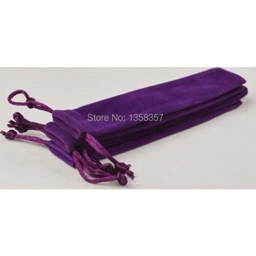 High quality velvet jewelry pouch velvet pouch pen pouch velvet pen recording pouch pen soop bag customize wholesale