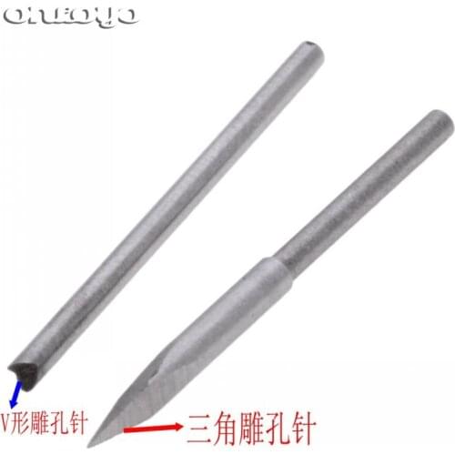 Computer Embroidery Machine Parts Of The 3 Corners Hole Of The Needle V Type Punched