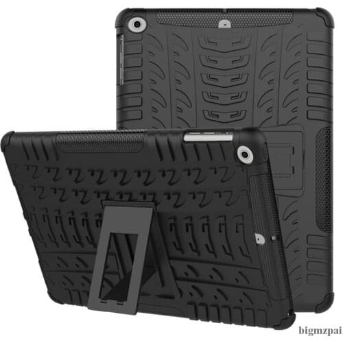 Tablet Case For ipad 9.7 2018 6th Generation Dazzle Armor Hard Kids Shockproof Stand Tablet Cover for iPad 2017 9.7 5th Gen +Pen