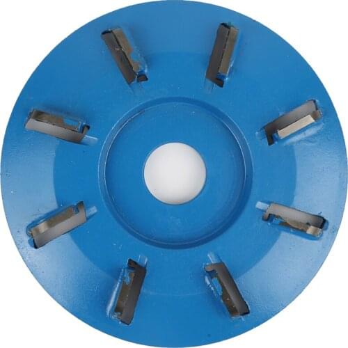 8-Teeth 16mm Controllable Milling Cutter Wood Curve Carving Disc Woodworking Curve Disc Wild Application Multipurpose Hand Tool