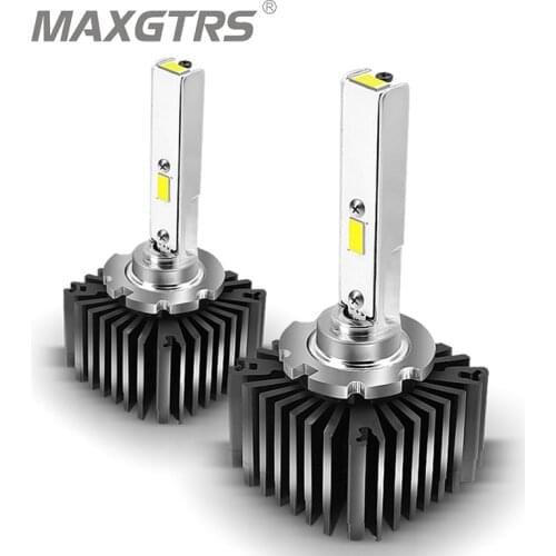2nd Double-Chip D1S LED D3S D2S D4S High Power CanBus No Error Car Headlight Bulb Conversion Kit HID 100W Plug and play