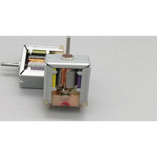 Micro DC Motor DC3.7V 4.5V 70000RPM 020 Model Airplane Electric Motor Small High-speed Permanent Magnet DIY Aircraft Accessories