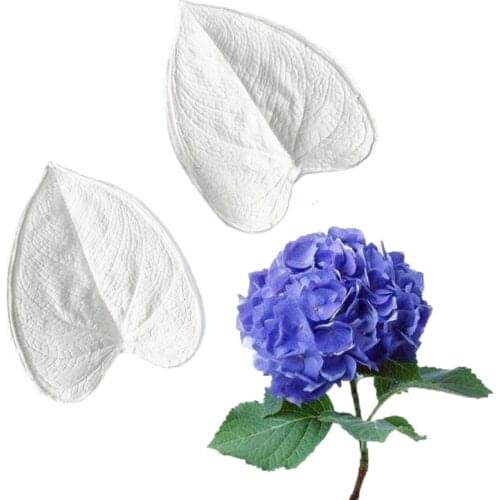 Bread Mosaic & Hydrangea Leaf Mould Silicone Mold Fondant Cake Decorating Tool Gumpaste Sugarcraft Chocolate Forms Bakeware