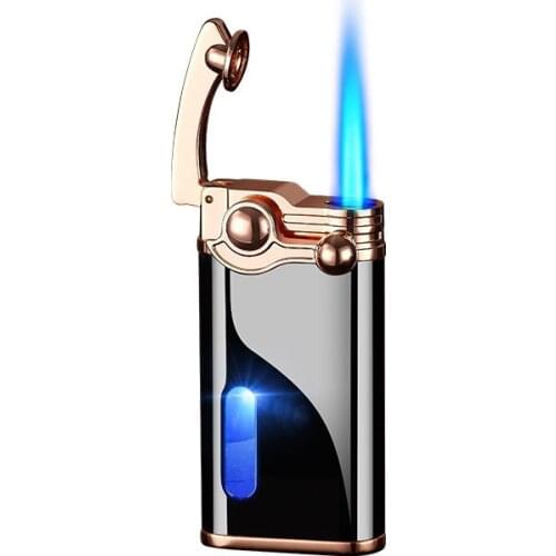 Rocker Arm Straight Into The Lighter Inflatable Windproof Gift Lighter Creative Personality Briquets Et Accessoires Fumeurs