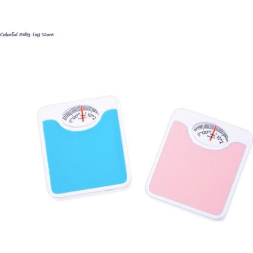 1/12 Dollhouse Miniature Accessories Mini Weigh Scale Simulation Weight Balance Model Toys for Doll House Decoration