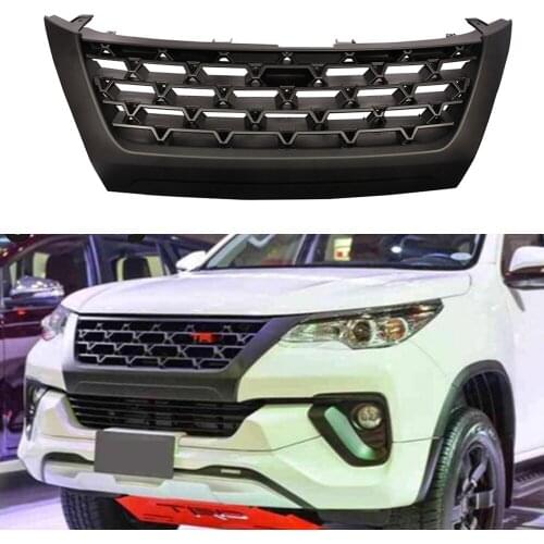 Modified For Fortuner Racing Grills For Fortuner T RD Style 2016 2017 2018 2019 2020 Radiator Grille Front Racing Grill Grills