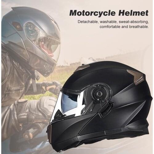 Motorcycle Helmet Full Face Racing Headgear Double Lens Sun Visor Personalized Cool Anti-fog Helmet For Adult Men Women