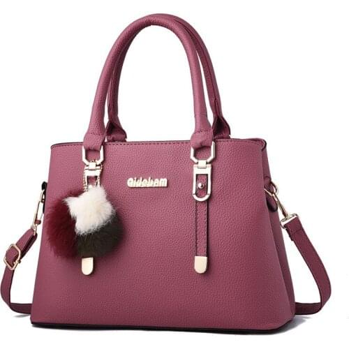 2021 new girls shoulder bag PU leather fashion trend shoulder bag portable tide