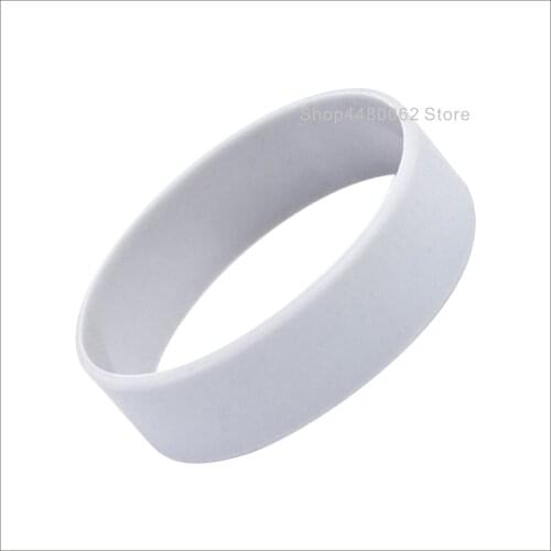 100pcs/lot 19mm width solid color silicone wristband&Bracelets for promotion gift