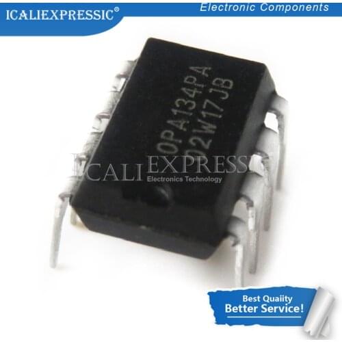 5PCS OPA134PA OPA134P OPA134 DIP-8 High AUDIO OPERATIONAL AMPLIFIERS In Stock