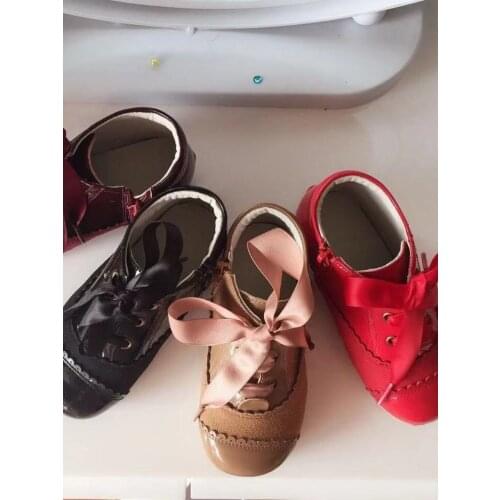 2019new Spanish Girls Boots Winter Boots for Girls Toddler Girl Boots Wedding Dress Short Boots Girls Christmas Newyears Shoes