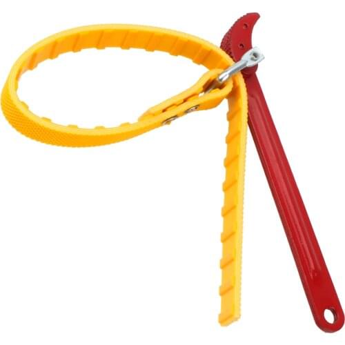 Belt Wrench Oil Filter Puller Strap Spanner Chain Oil Filter Adjustable Strap Opener Oil Filter Wrench