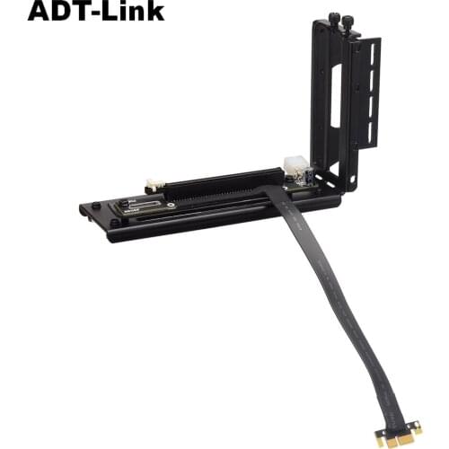 Riser PCI Express 1x 16x ,PCI Express X1 X16 With Graphics Card Upright Vertical Type Have 6 Pin Power For BTC Miner GPU Mining