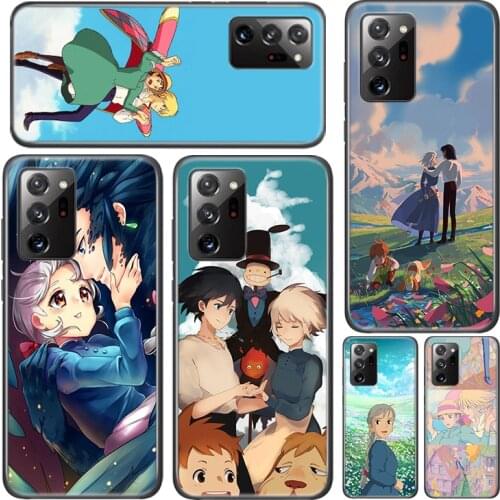 Howls Howls Moving Castle Silicone Cover For Samsung Galaxy A01 A11 A12 A21 A21S A31 A41 A42 A51 A71 A81 A91 UW Phone Case