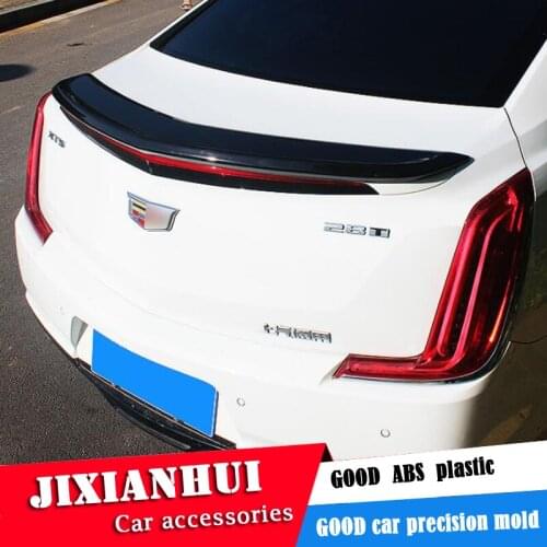 For Cadillac XTS Spoiler 2018-2020 Cadillac XTS Spoiler YW ABS plastic Material Car Rear Wing Color Rear Spoiler