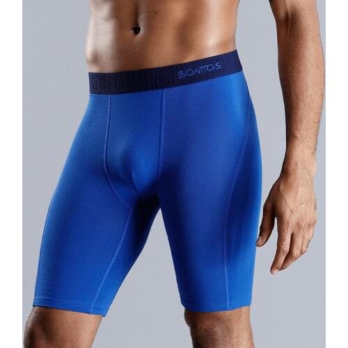 Long Boxers For Man Underwear Brand Mens Underpants Cotton Mens Panties Family Gay Boxershorts Boxer Male Shorts Calecon Sexy