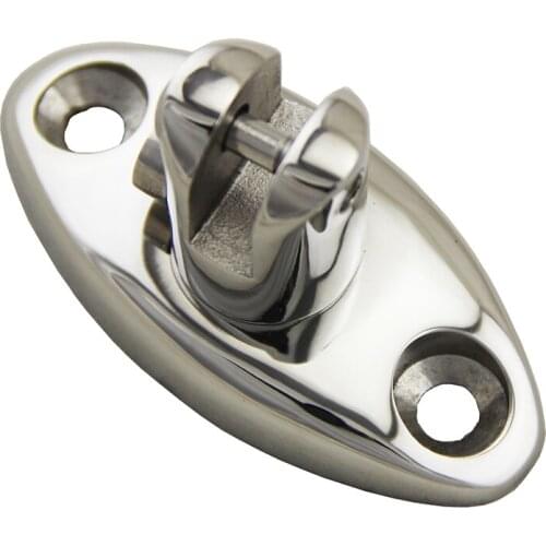 Deck Swivel Hinge Mount 316 Stainless Bimini Top Swivel Deck Marine Hardware Hinge Fitting Swivels 360 Degrees