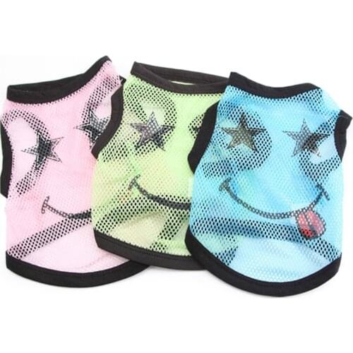 New Arrival Dog Clothes For Small Dogs Shirt Soft Spring Summer Dog Clothing Puppy Yorkies Terrier Chihuahua Clothes 3d25