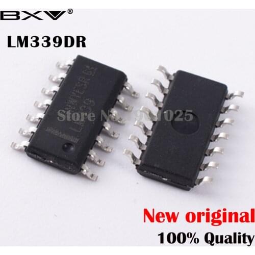 Free Shipping 50PCS LM339DR SOP-14 LM339 SOP SMD new original