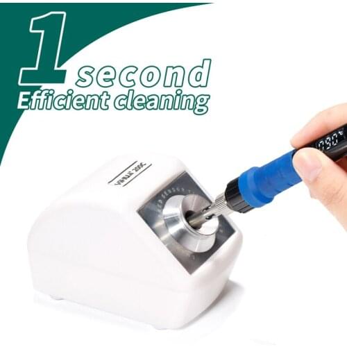 YIHUA 200C Soldering Iron Tip Tool Cleaner Intelligent Infrared Sensor Induction with A Lightweight Clean Tool Small Tin Furnace
