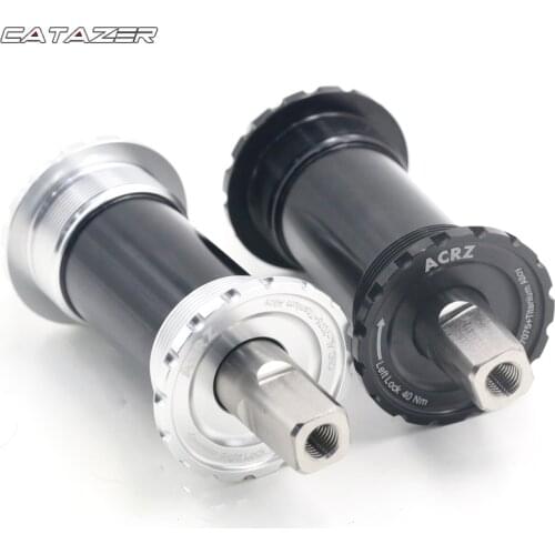 Bike Bottom Bracket Titanium BSA English Threaded Square Taper Bottom Bracket 119mm for Brompton 148g