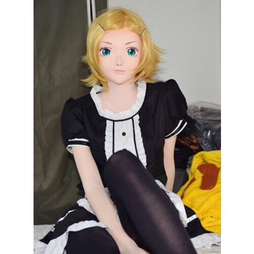 KM82517) Handmade Customize Resin Half head Anime Role Cosplay Kigurumi Mask