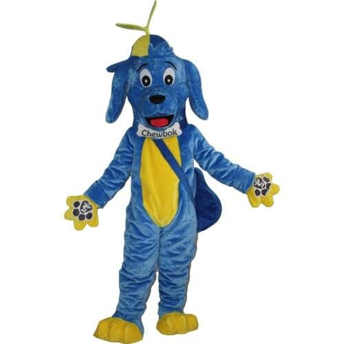Blue Dog Costume Cosplay Outfits Adult Women Men Cartoon Animal Mascot costume For Carnival Festival Commercial Activity