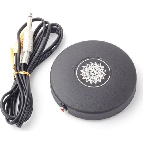 Matte Tattoo Steel Foot Switch 360 degrees Custom logo Artist stainless For Tattoo quick power switch Wholesale Price Durable