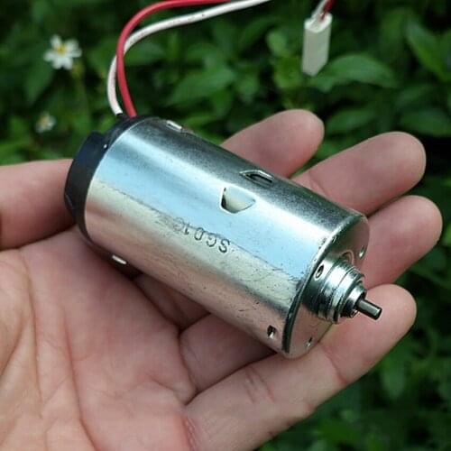 1pc DC 24v 7600rpm Micro Motor High Torque Mini Motors Strong Magnetic Motor Toy Car DIY Making Parts Electric Machinery Tool