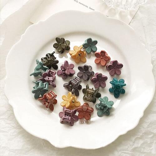 20PCS/Set New Girls Cute Cartoon Flower Rabbit Small Hair Claws Kids Sweet Hair Clips Hairpins Headband Fashion Hair Accessories