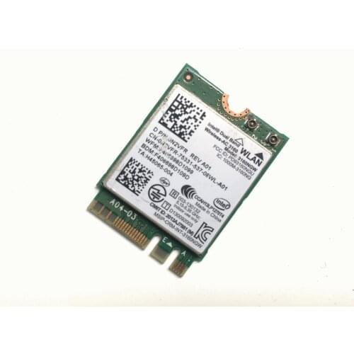 NEW For Intel Wireless-AC 3160 3160NGW NGFF 2.4G/5.0GHz Wifi for Bluetooth-compatible 4.0 For DEL Lnspiron 14-3458 3458