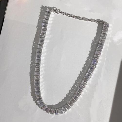 Luxury S925 Silver Pendants Necklaces For Women Noble Ladies Full Diamonds Necklaces For Female Wedding Party Pendant Jewelry
