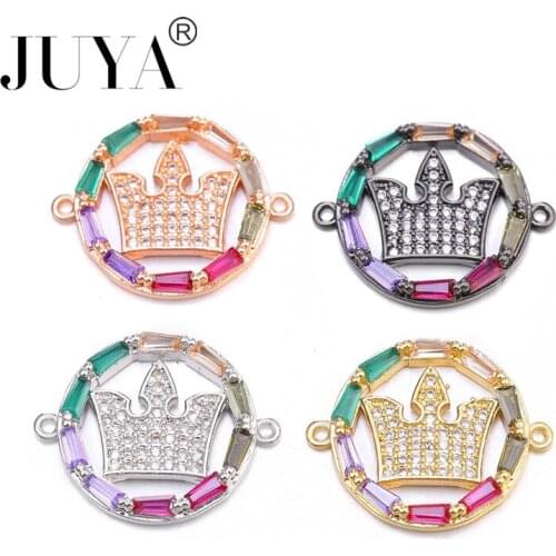 JUYA Luxury Royal Crown Charm Bracelet women Fashion 2019 Fahsion New Gold DIY Adjustable Men Bracelet For Jewelry Gift