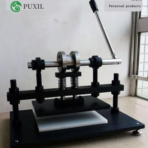 Manual die cutting machine, leather cutting / cutting machine, leather stamping machine