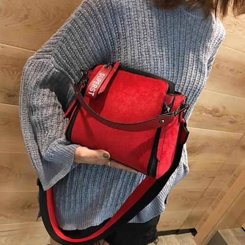 Fashion Solid Shoulder Bags Women Handle Matte PU Leather Crossbody Handbags Tote Female Small Casual Bucket Messenger Pouch