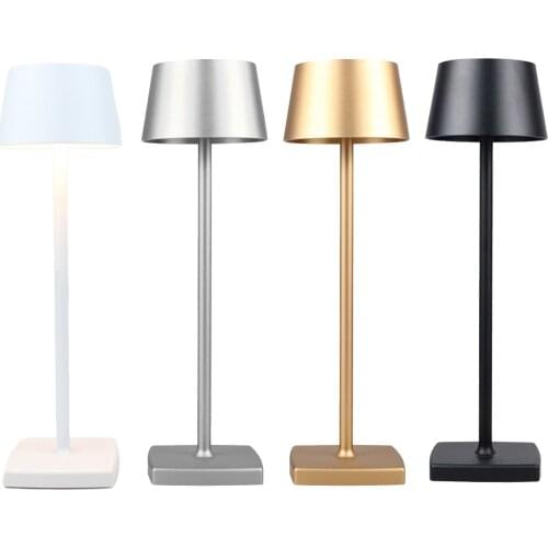 USB Rechargeable LED Desk Lamp Touching Control Dimmable Table Lamp Portable Reading Study Light for Kids Bedside Decoration