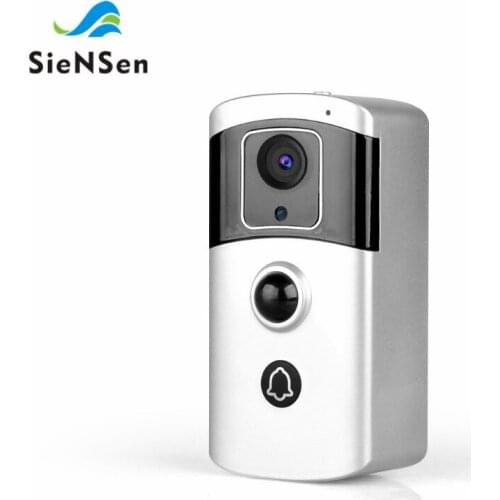 SieNSen Smart Video Doorbell Camera Visual Recording Video Doorbell Night Vision Wireless WiFi Home Security Monitoring