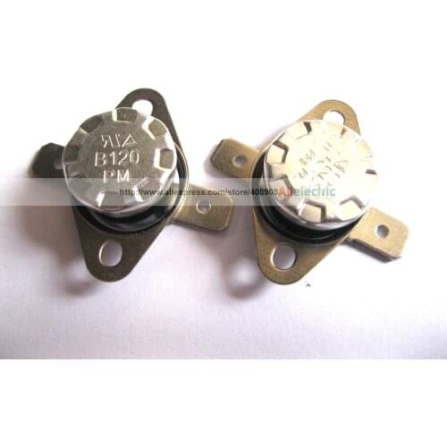 50 Pcs Temperature Switch Thermostat 120Degree N C KSD301