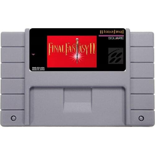 Hot Selling 16bit 46pin Super Game Card - Final Fantasy II