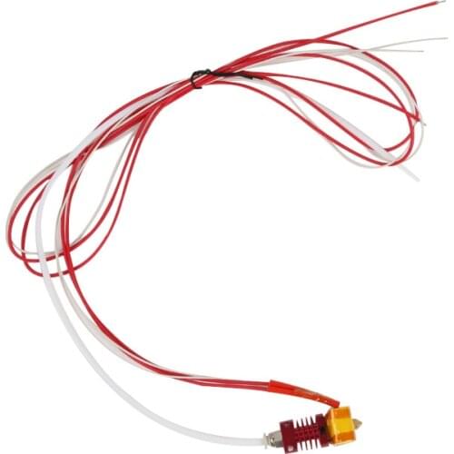 Hotend cr10 0.4mm Nozzle kit for creality cr-10 series 3D printer assembled heating block temperature heater temperature sensor