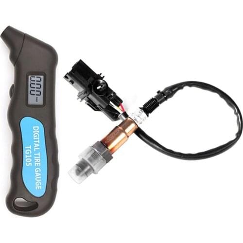 LSU4.2 Wideband O2 UEGO Sensor with Digital Car Tire Pressure Gauge Hydraulic Display Tire Pressure Monitor