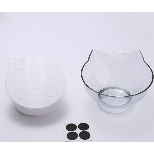 Pet Bowls Cat Food Water Feeder Pet Drinking Dish Feeder Cat Puppy with Raised Feeding Supplies Small Cat Dog Accessories
