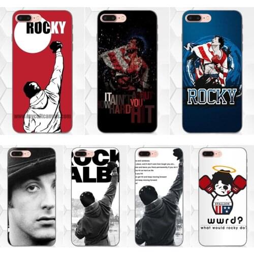 Motivational Words Art Rocky Balboa For Samsung Galaxy Note 4 8 9 S3 S4 S5 S6 S7 S8 S9 S10 Edge Plus Lite I9080 G313