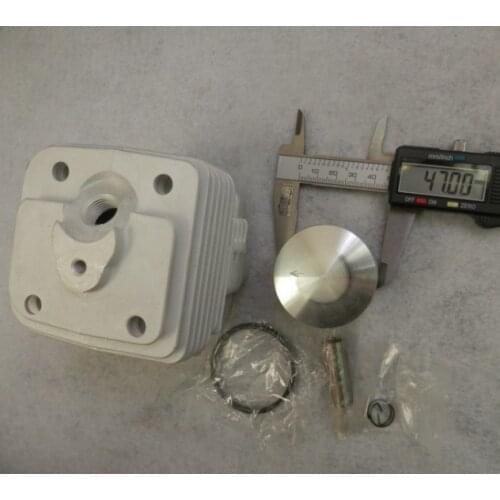 TS350 CYLINDER & PISTON KIT 47MM FOR STIHL 08 TS360 CONCRETE CUT OFF SAW ZYLINDER KOBLEN RINGS PIN CLIPS ASSEMBLY 1108 020 1220