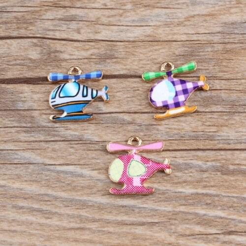 New Arrival 10pcs 18*18MM Colorful Kawaii Fly Pendant charms Gold Tone Enamel Alloy DIY Jewelry Findings Ornament Metal charms