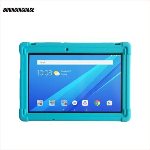 Bouncing Case For Lenovo Tab3 10 TB3-X70F/L Business Bumper Silicone Case With Handstrap For Lenovo Tab 2 10.1 A10-70F/LC Cover