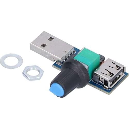USB Fan Control Module Adjustable USB Fan Controller USB Fan Speed Controller for Increase the Air Volume for Heat Dissipation