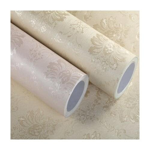 Self adhesive Classic Damask Wallpaper 10 mtrs Vinyl
